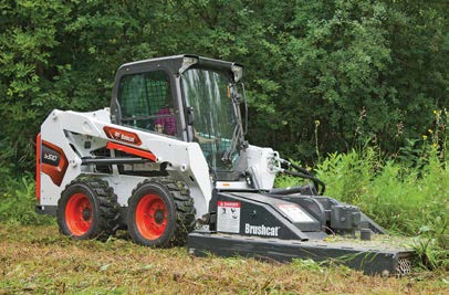 Brushcat™ Rotary Cutter at work