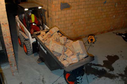 Dumping Hopper at work