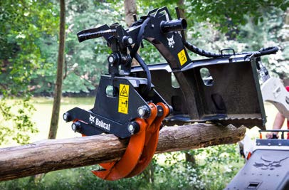 Log Grapple at work