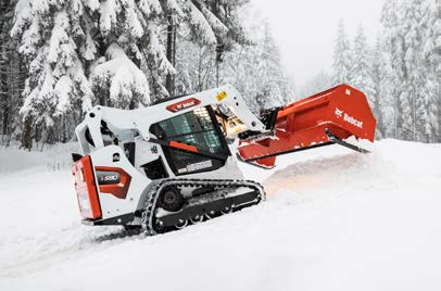 Snow Pusher at work