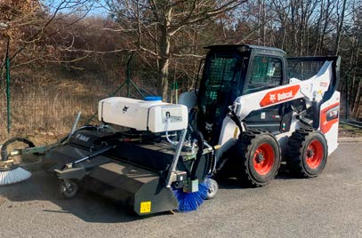 Sweeper, Multipurpose at work