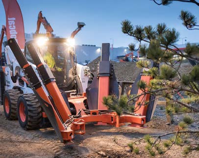 Tree Transplanter, Convertible at work
