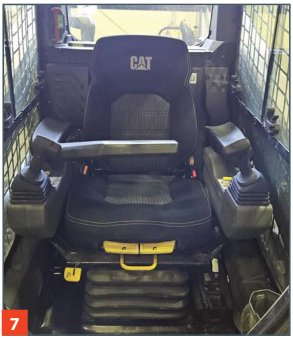 CAT 265 — Kabiin