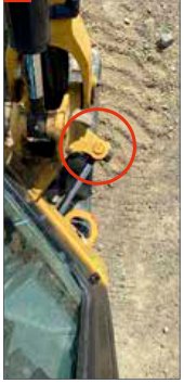 CAT 302CR — Pöördraam