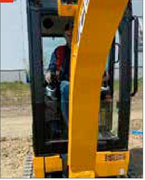 JCB 19C-1 — Vaade noolest mööda