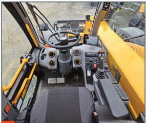 JCB 542-70 — Kabiin