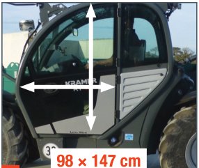 Kramer KT407 — Uks