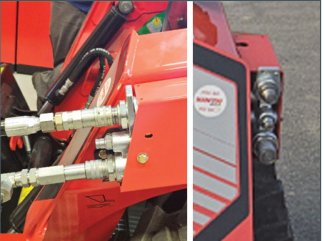 Manitou 2750V — Lisahüdraulika liitmikud