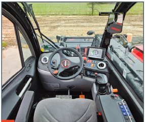 Manitou MLT 841-145 PS+ — Kabiin
