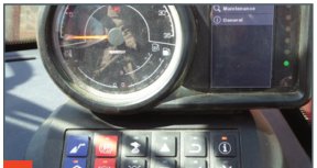 Manitou MT 730 H — Armatuurlaud