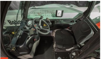 Bobcat T40.180SLP — Kabiini sisenemine