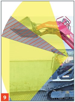 Takeuchi TL10V-2 — Nähtavuse diagramm