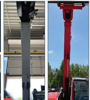 Bobcat TL30.70 — Teleskoopsilinder noole sees (mõlemad masinad)