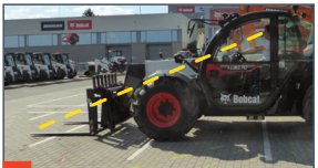 Bobcat TL30.70 — Vaade tööseadmele