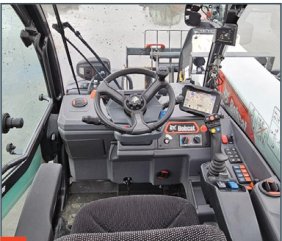 Bobcat TL43.80HF — Kabiin