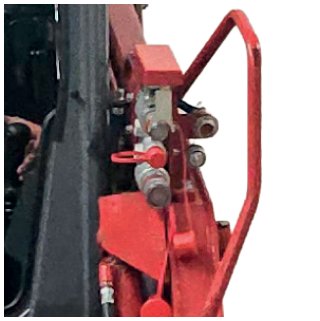Takeuchi TL8R-2 — Hüdraulikaliitmikud