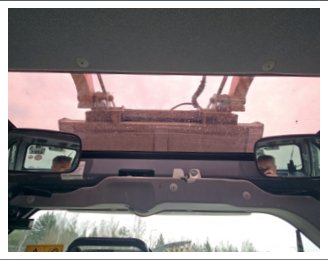 Takeuchi TL8R-2 — Tõstetud kopa nähtavus