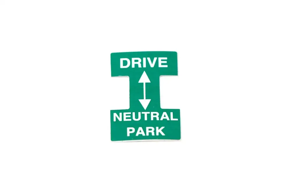 2000569 — LABEL-PARK NEUTRAL DRIVE