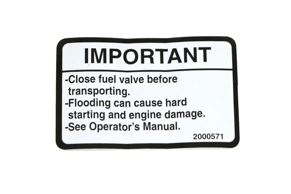 2000571 — LABEL-IMPORTANT