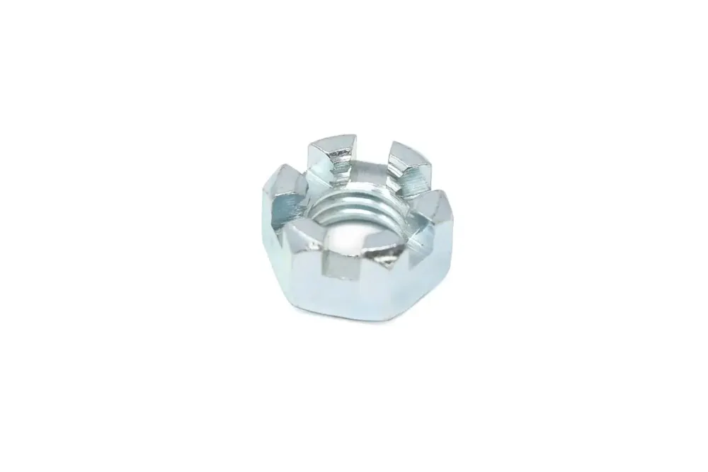 3D10 — NUT HEX SLOTTED       5/8" GRD 2