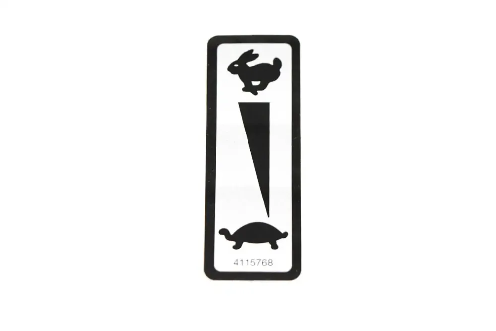 4115768 — DECAL  HAND THROTTLE