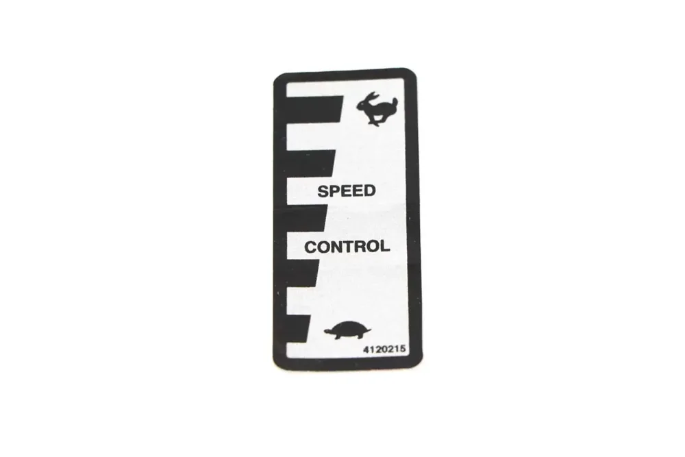 4120215 — LABEL-SPEED CONTROL