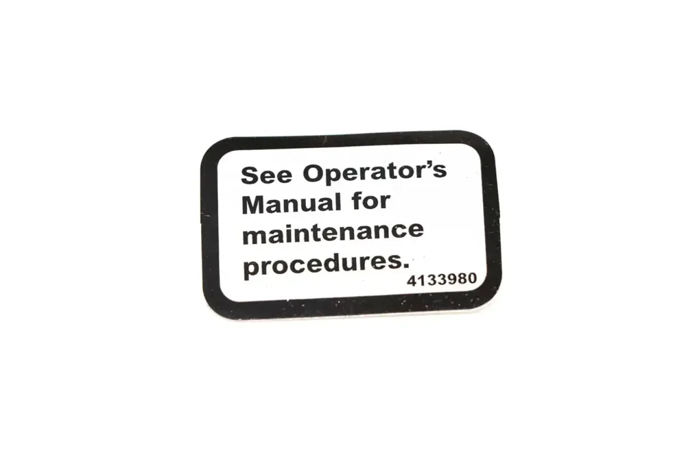 4133980 — LABEL-MAINTENANCE PROCEDURES