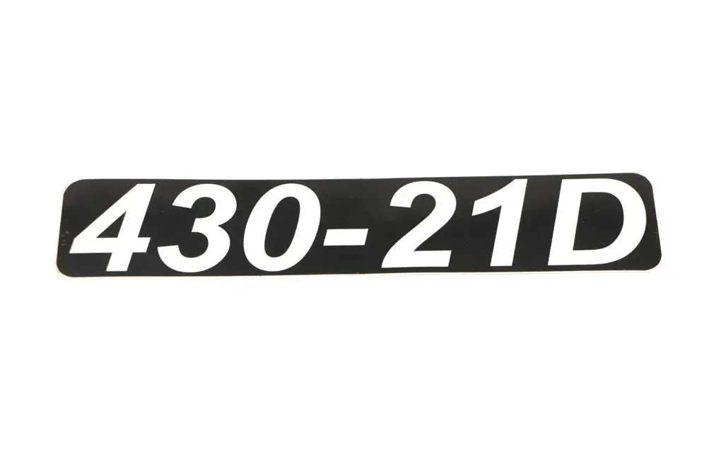 4162927 — LABEL-STEINER MODEL, 430-21D