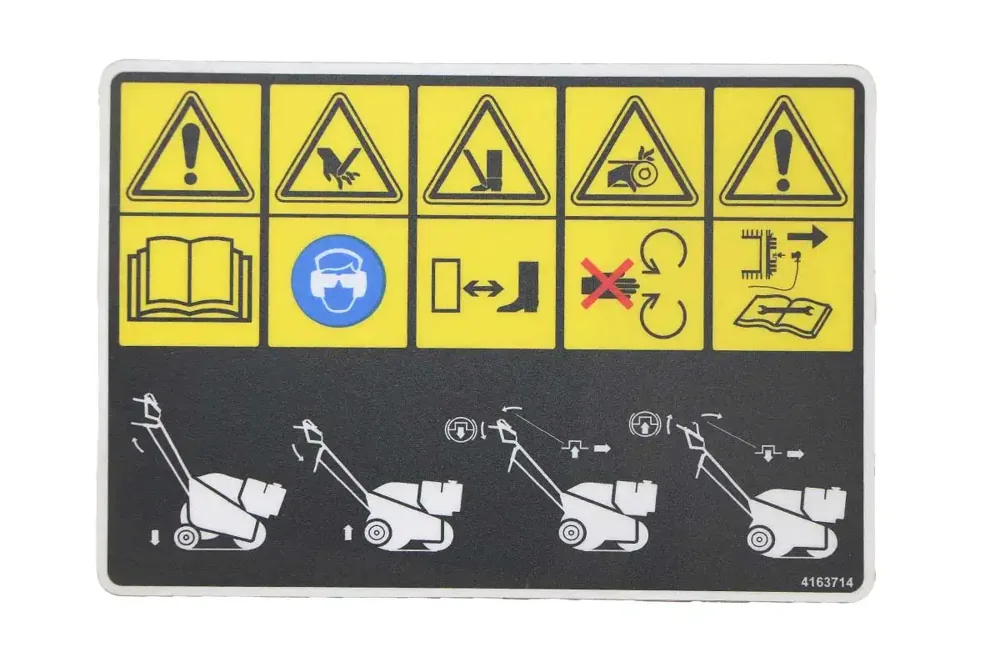 4163714 — LABEL-CONTROL PANEL