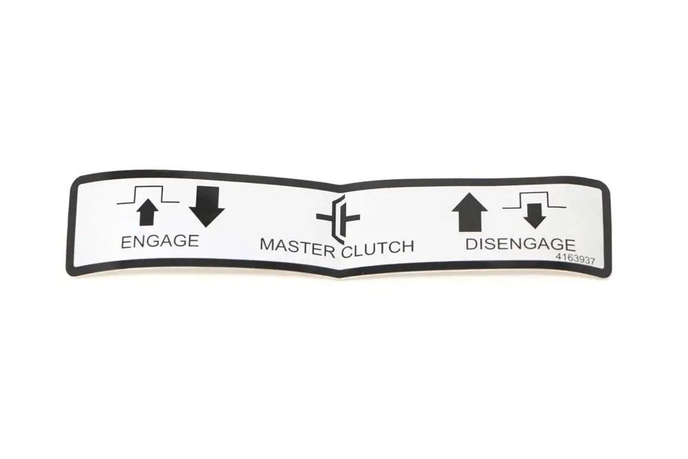 4163937 — LABEL-MASTER CLUTCH