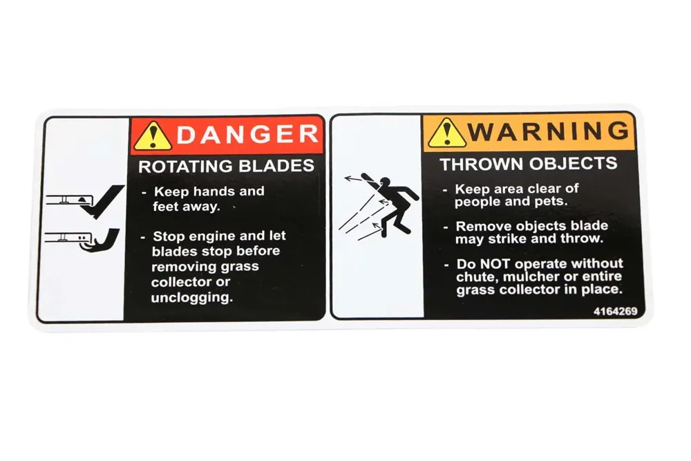 4164269 — LABEL WARNING THROWN OBJECTS