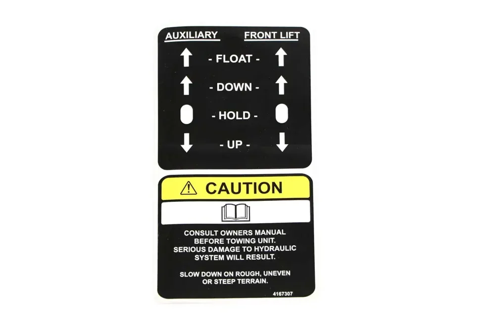 4167307 — DECAL-CAU/AUX COMBO, 440