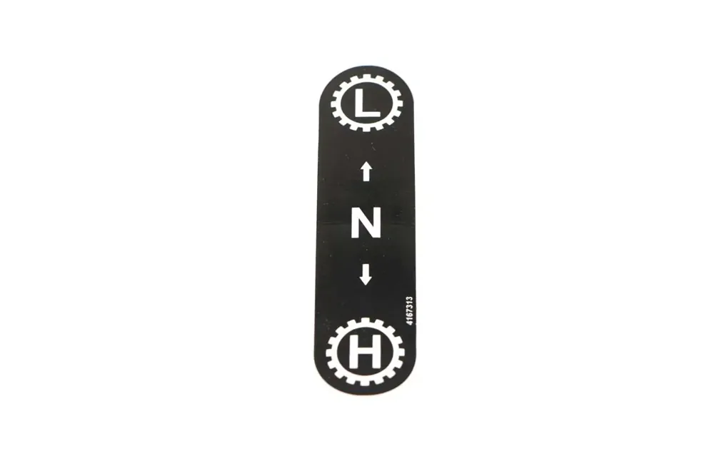 4167313 — DECAL-H/L SHIFTER, 440