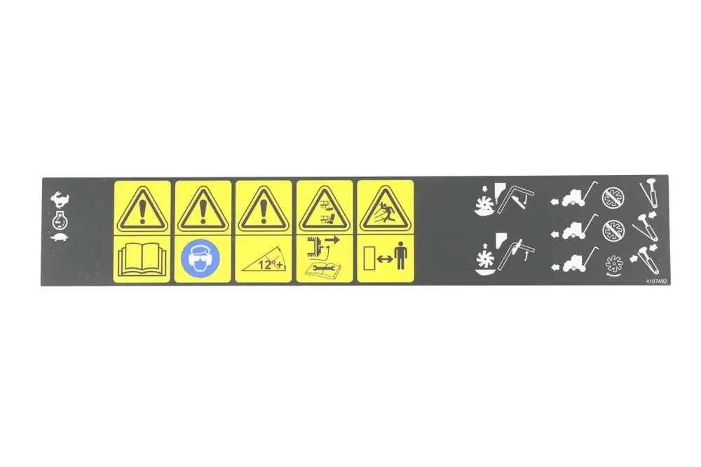 4167492 — DECAL- CONTROL PANEL EU