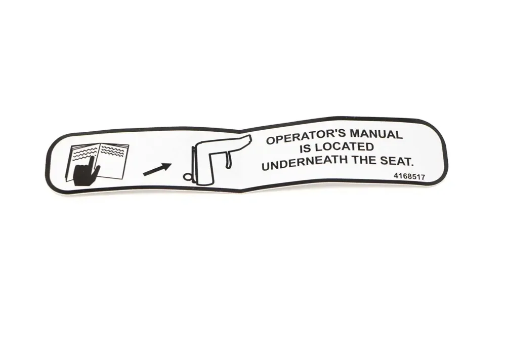 4168517 — LABEL-MANUAL LOCATION