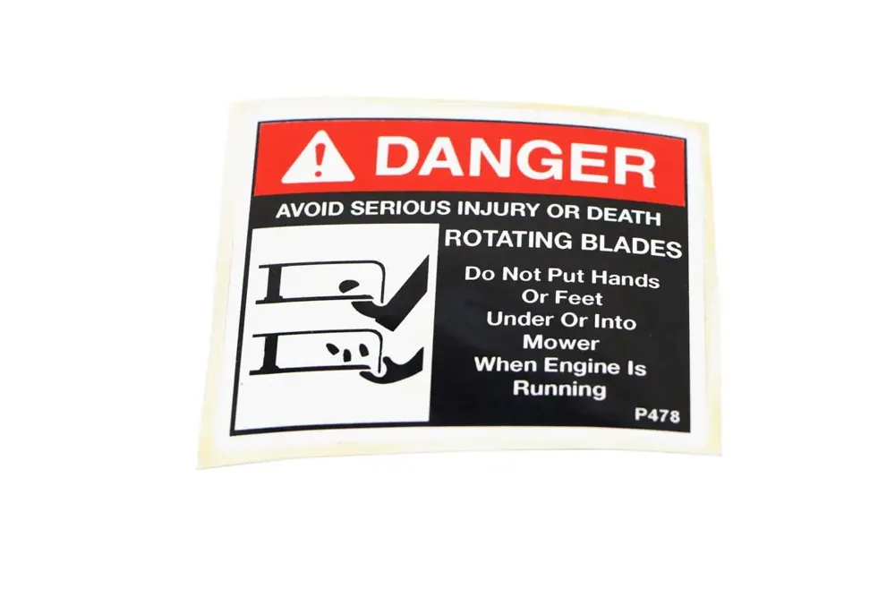 4170775 — S-DECAL,DANGER ROTATING BLADES