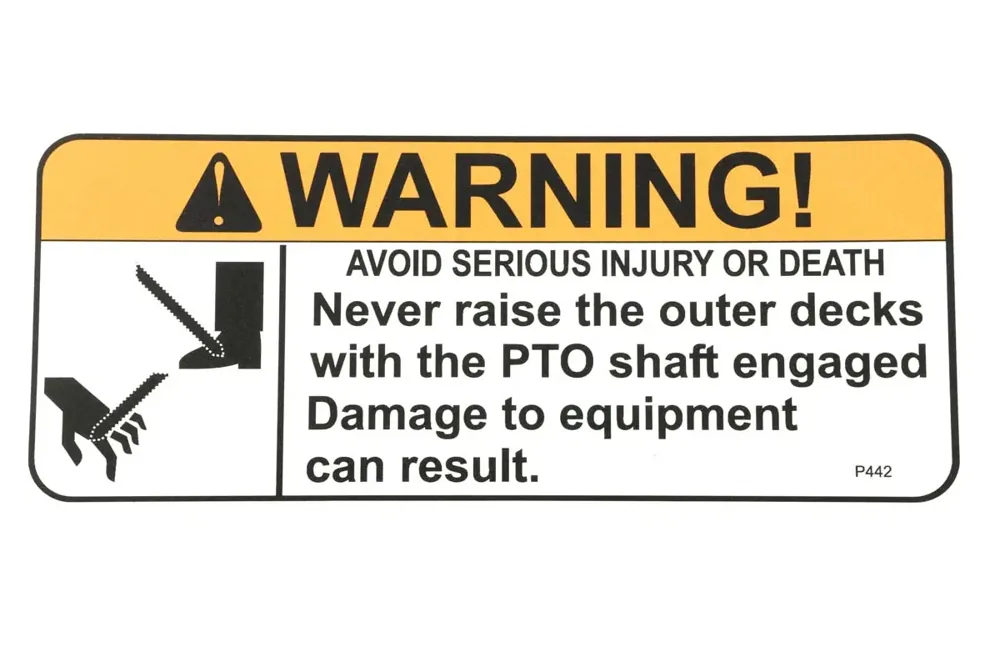 4170780 — S-DECAL,WARNING OUTTER DECK
