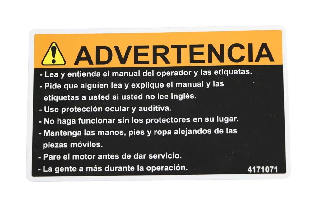 4171071 — LABEL-SPANISH