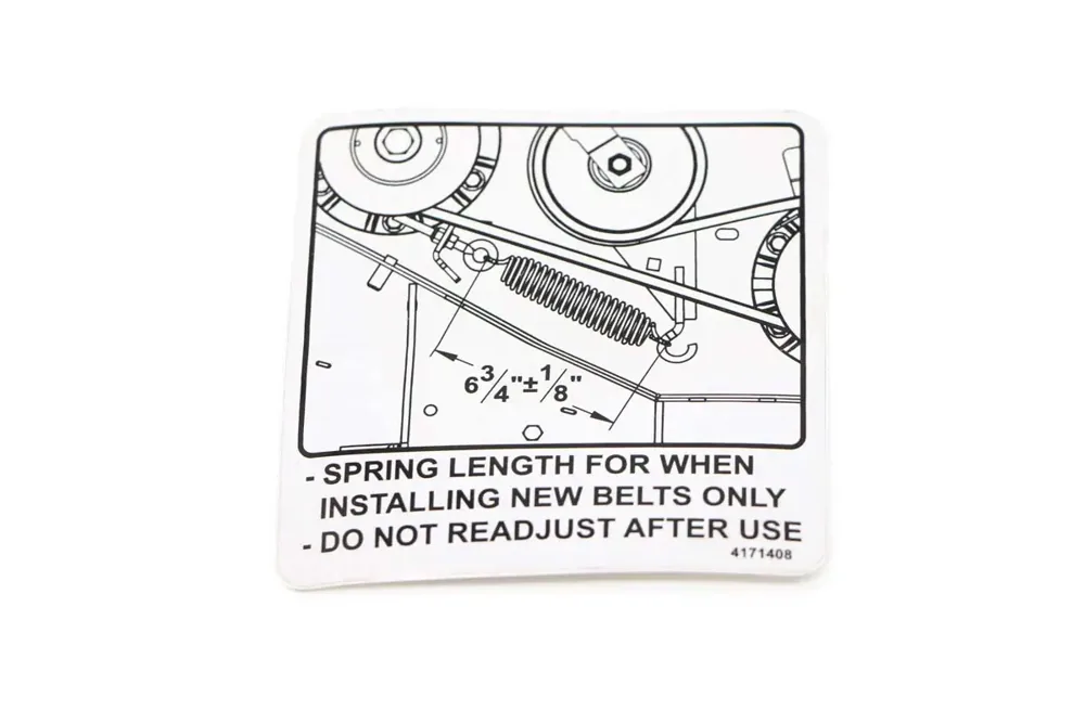4171408 — LABEL-SPRING LENGTH