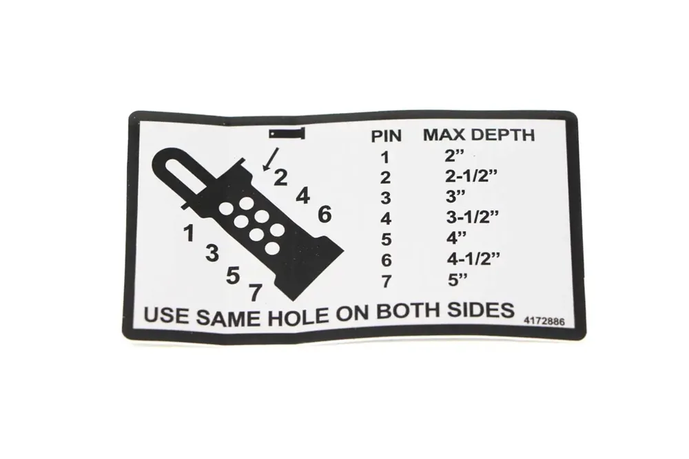 4172886 — LABEL-DEPTH CONTROL LH