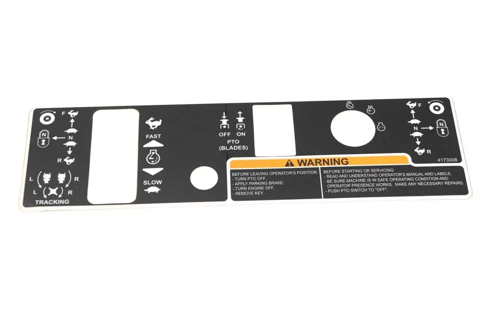 4173008 — LABEL-CTRL PNL, Z-CTRL ES