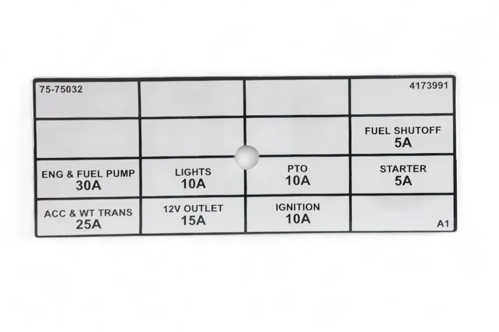 4173991 — DECAL-LC FUSE
