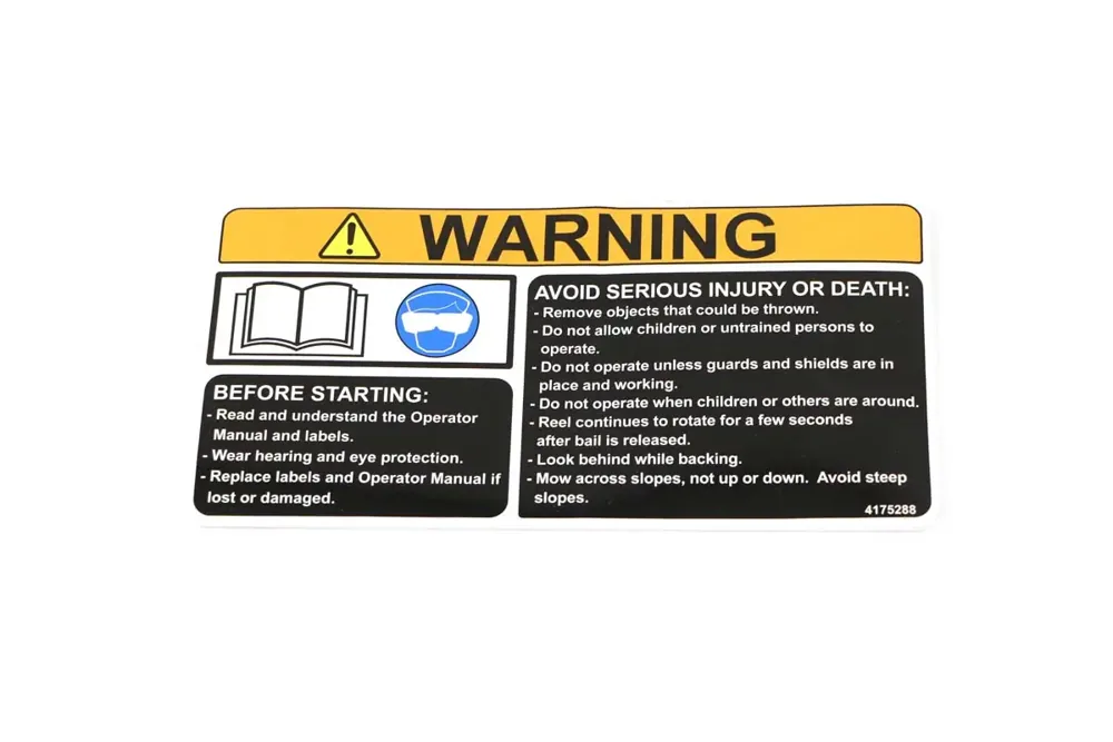 4175288 — LABEL-WARNING-HEARING