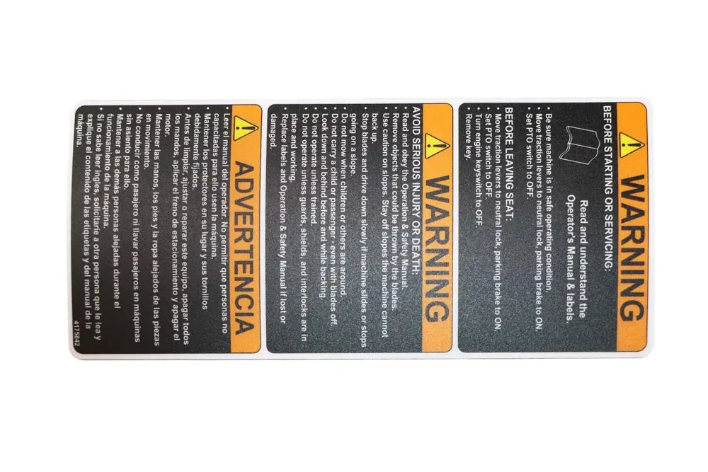 4175842 — LABEL-FOOTPLATE WARNING
