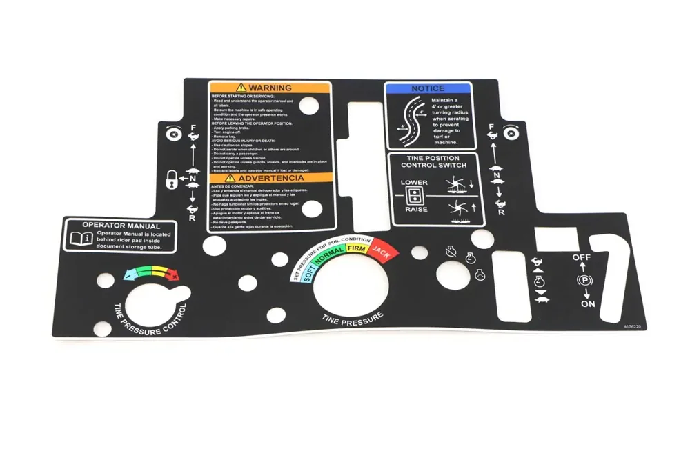 4176220 — LABEL-CONTROL PANEL, AR
