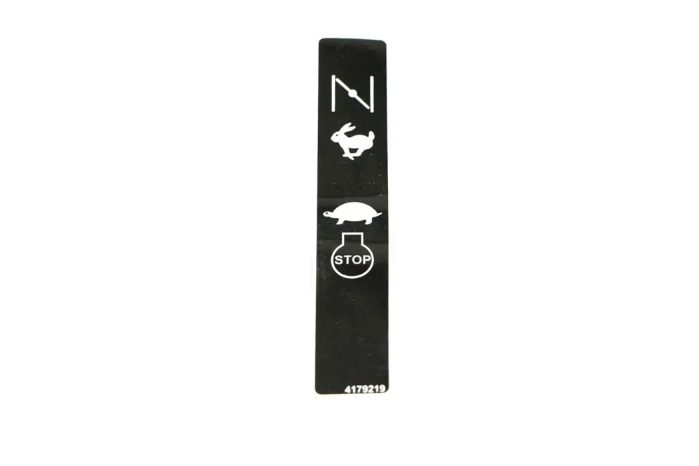 4179219 — LABEL-THROTTLE