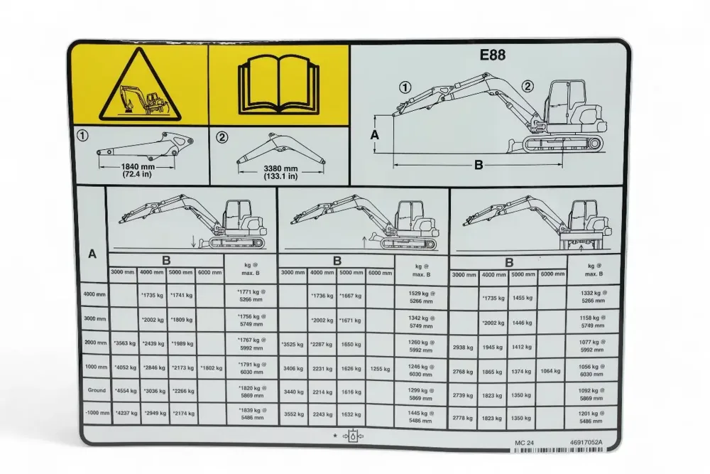 46917052 — DECAL LIFT E88 SA ADD