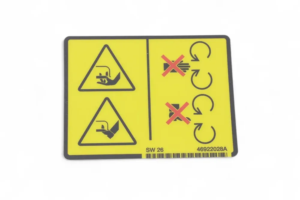 46922028 — DECAL WARNING CUT