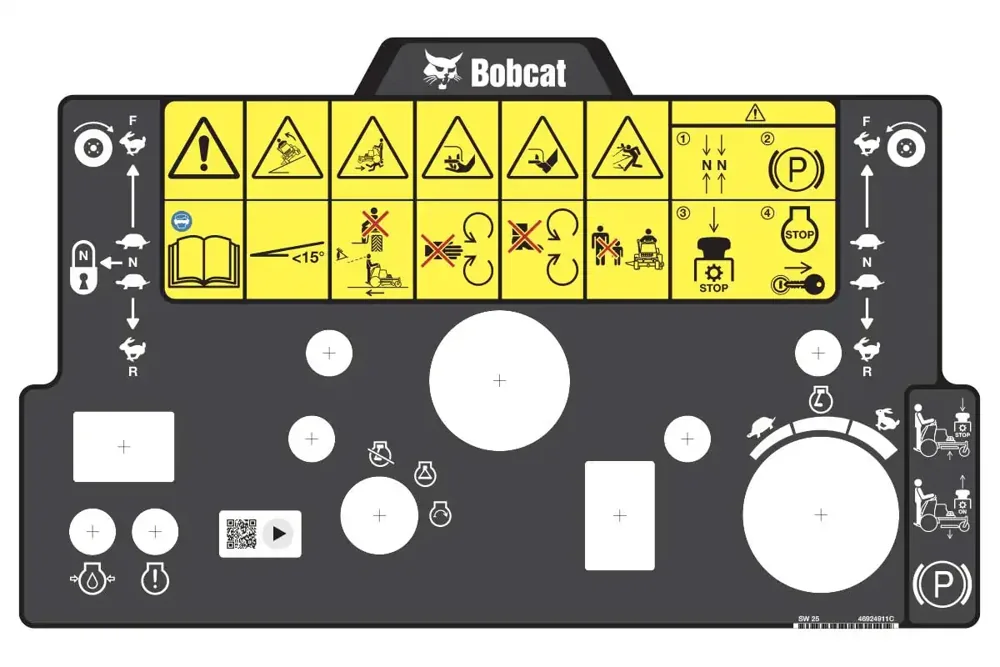 46924911 — DECAL CONTROL PANEL EFI PICTORIAL
