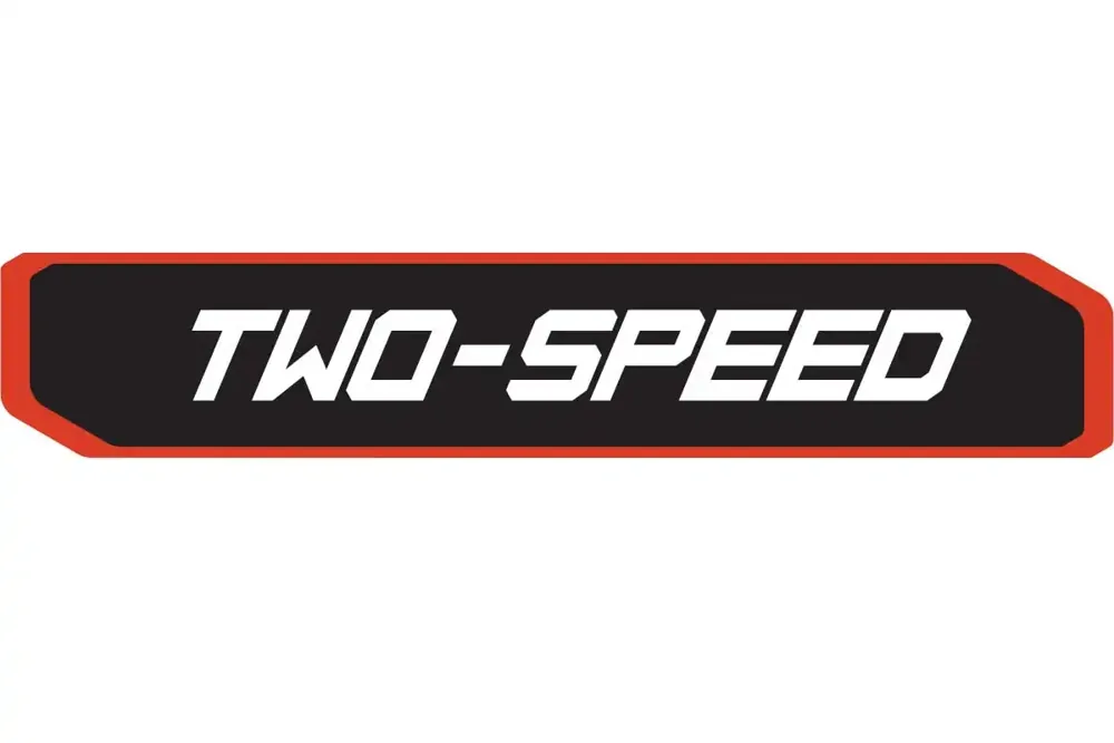 46936638 — DECAL TWO SPEED